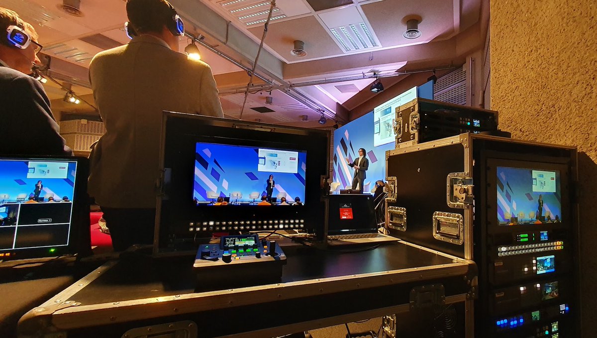 TrickboxTV's tweet photo. We recently had the pleasure of providing multi-camera live streaming facilities for four concurrent stages at the @QEIICentre. Thanks to all our wonderful crew and suppliers https://t.co/GvSkk8AK99