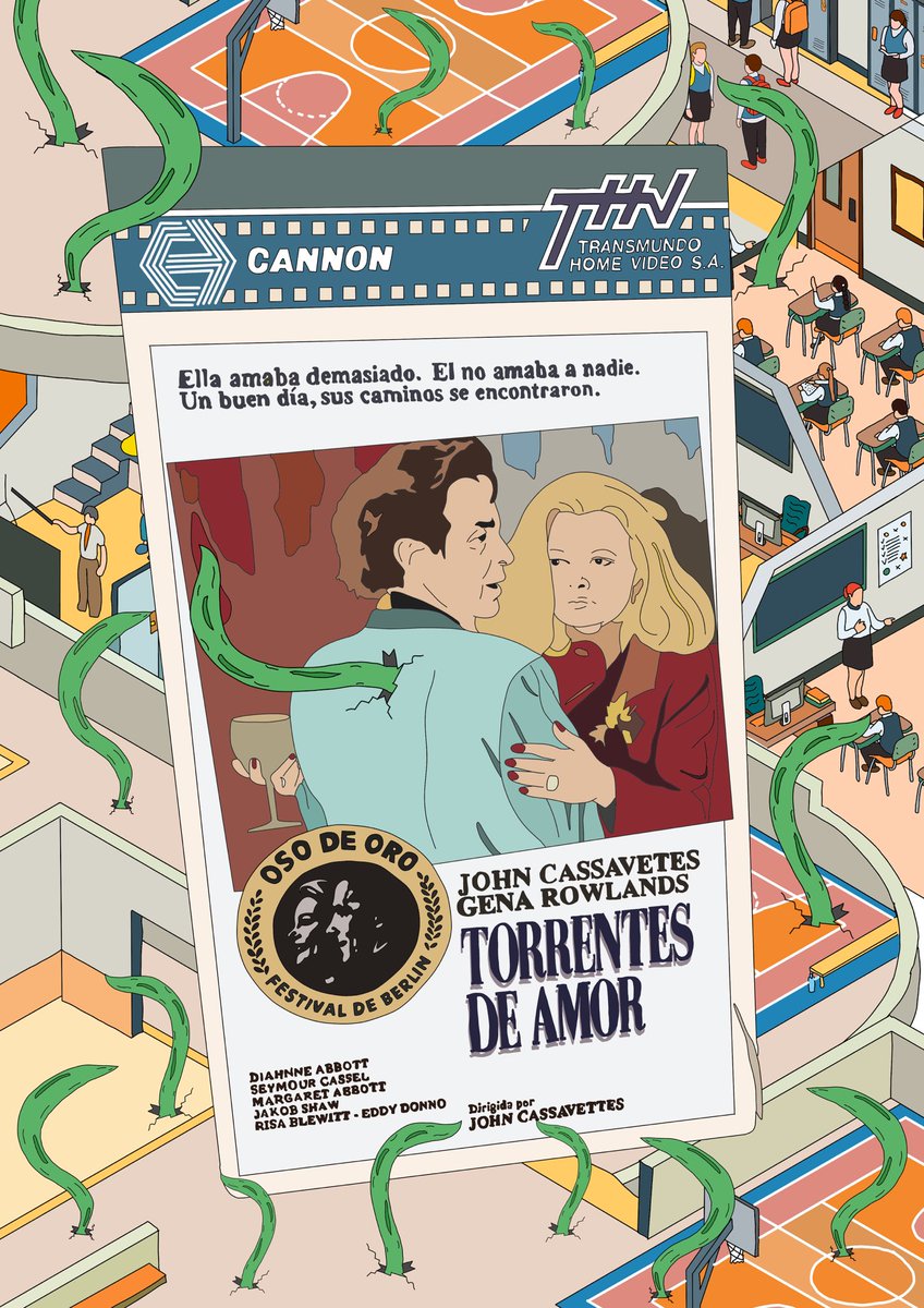 LudmilaDrago's tweet photo. Fan #cassavetes #lovestreams #illustration https://t.co/h6xMlGzgPm