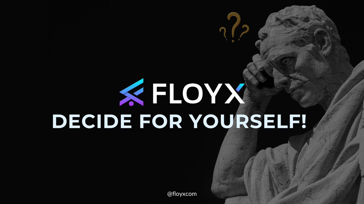 ⭐️ Decide for yourself! 

💣 In a world full of information and opinions, making your own decisions can be difficult. We are constantly bombarded with messages designed to convince us to think or act a certain way.

🎯 In the world of #cryptocurrencies, where volatility is high