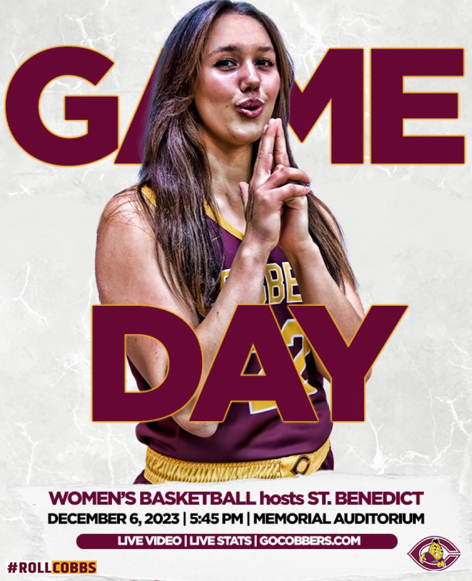 CobberWbb's tweet image. FINALLY HOME , Opportunity #8, Let’s Go‼️
👊🏀🌽
🆚 St. Ben’s  
⏰ 5:45pm
📺 gocobbers.com
📍  Moorhead , MN 
#WeBelieve  #GetInGetBetter