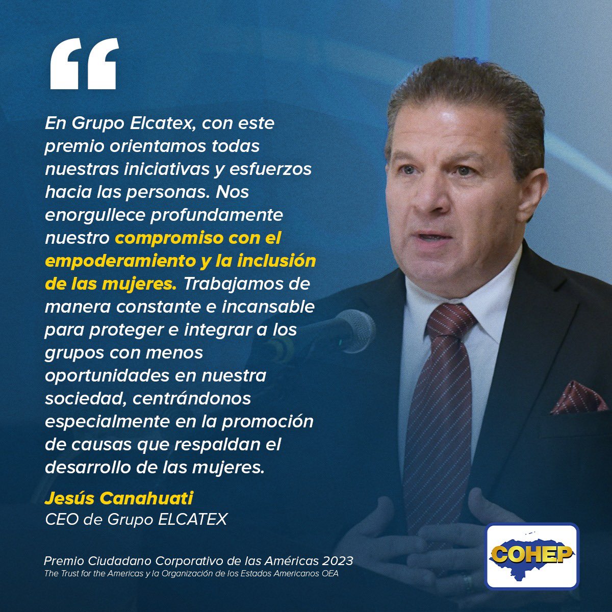 #HondurasPrimeroSiempre <a href="/GrupoElcatex/">Grupo Elcatex Honduras</a> #EmpresaHondureña basa su modelo de negocio en la centralidad del ser humano como eje fundamental de sus operaciones, un crecimiento del negocio con propósito, el enfoque en el talento humano y un compromiso con las futuras generaciones 🇭🇳👏🏻
