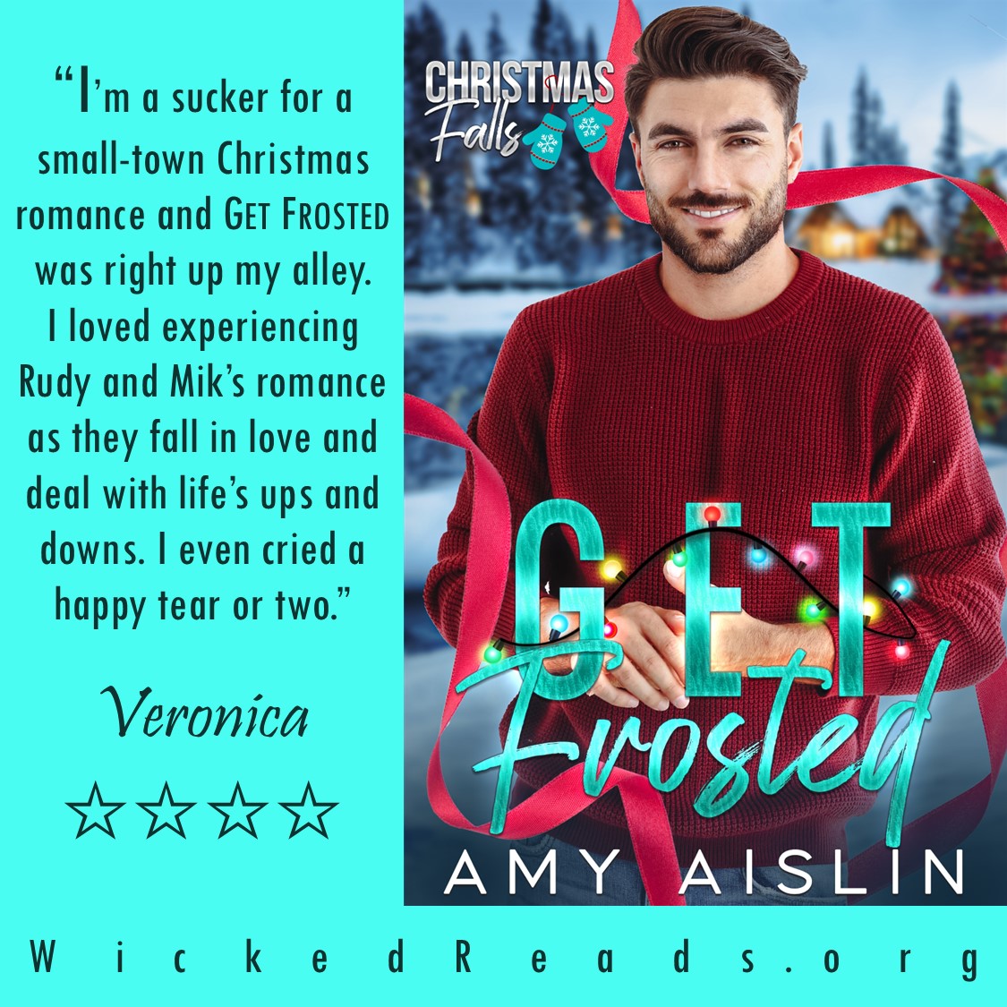 ICYMI ~ GET FROSTED by @amy_aislin   

#DoubleReview=> bit.ly/3G9CX0j   

#4stars #MM #MMRomance #ChristmasRomance #HolidayRomance #SmallTownRomance #ContemporaryRomance #RivalsToLovers #BrothersBestFriend #ChristmasFallsSeries #KindleUnlimited @gaybookpromo