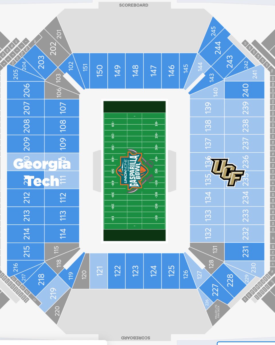 Our additional allotment of tickets from the Gasparilla Bowl has SOLD OUT. Here’s a link to buy directly from the bowl 🎟️👉 ticketmaster.com/event/0D005F57… (East side to sit with UCF fans)