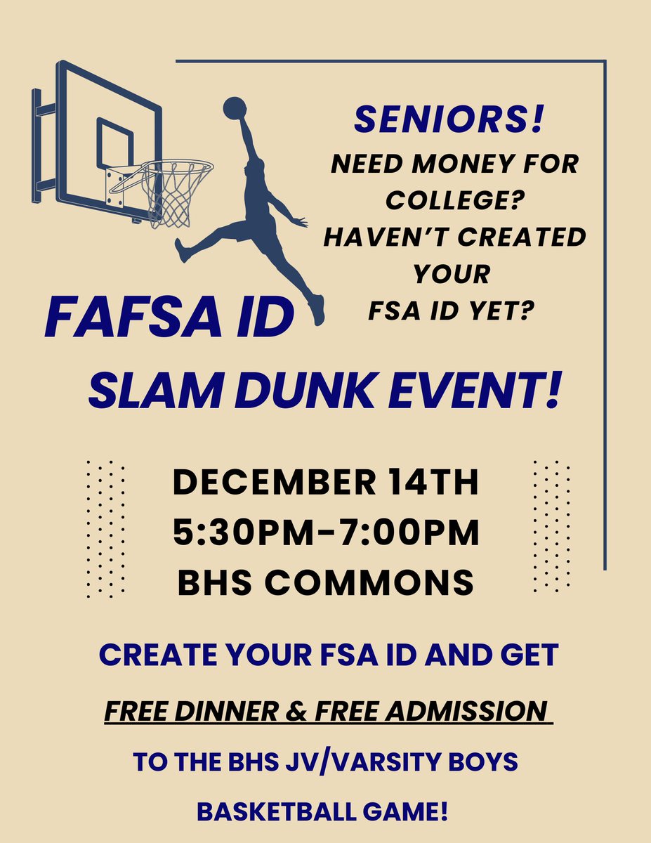 Battle Counseling (@battleguidance) on Twitter photo Calling all BHS seniors and parents! Battle counseling received a generous grant from Missouri Scholarship & Loan Foundation to make this event possible! Get your FSA ID created on Dec 14! <a href="/MOSLFoundation/">Missouri Scholarship & Loan Foundation</a> Calling all BHS seniors and parents! Battle counseling received a generous grant from Missouri Scholarship & Loan Foundation to make this event possible! Get your FSA ID created on Dec 14! <a href="/MOSLFoundation/">Missouri Scholarship & Loan Foundation</a>