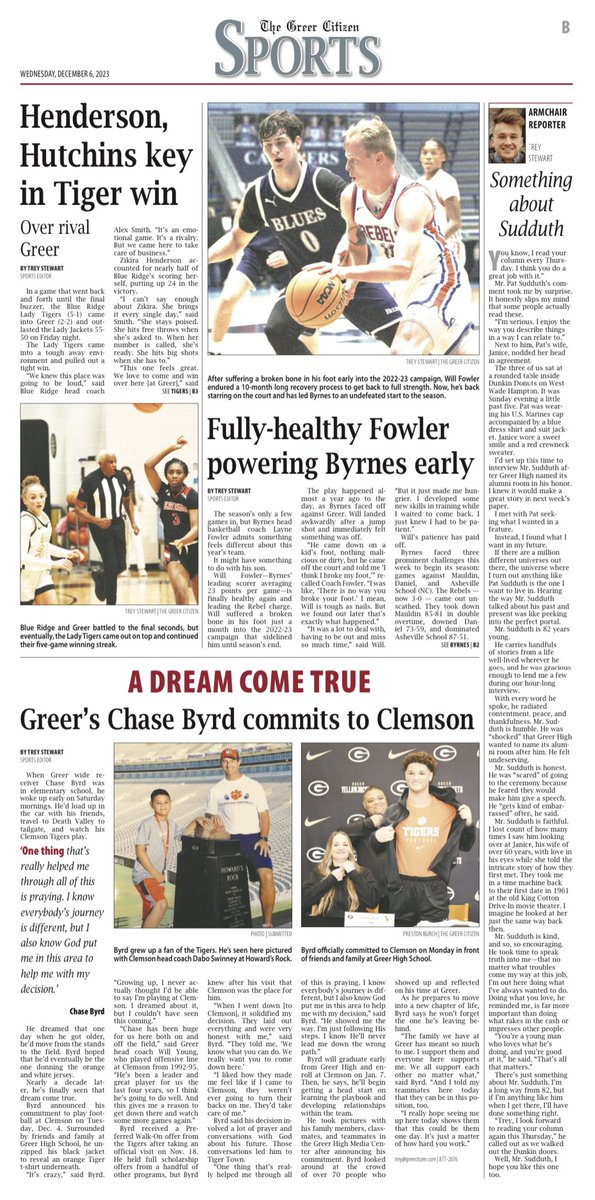 Greer News Sports tweet media