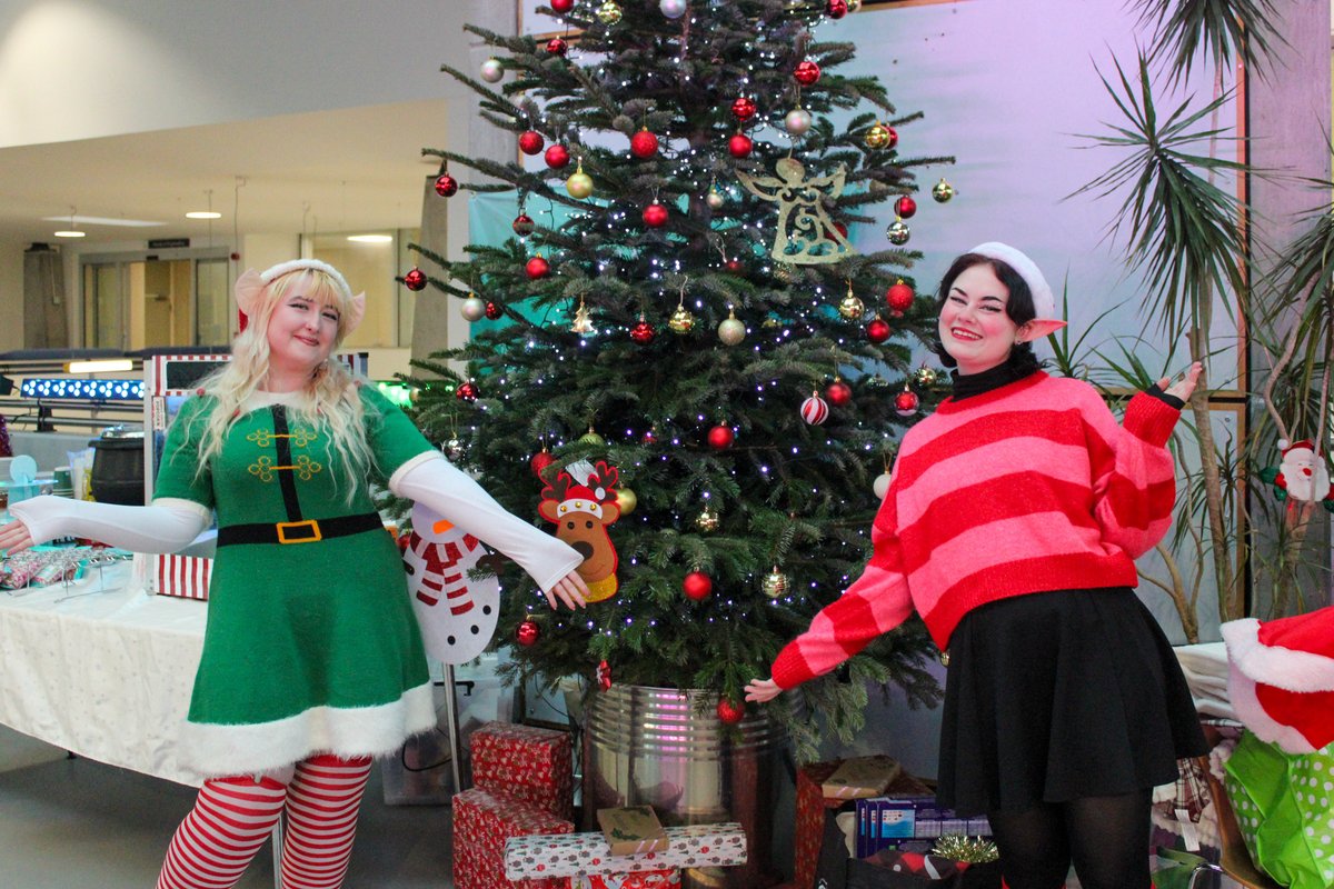 SETUIreland's tweet image. Christmas festivities are in full swing with our Annual #Christmas party for Peer Mentors/First-Year Students on our campuses in Carlow &amp;amp; Waterford 🎄🎅

#SETU | #InspiringFutures | #Christmas2023