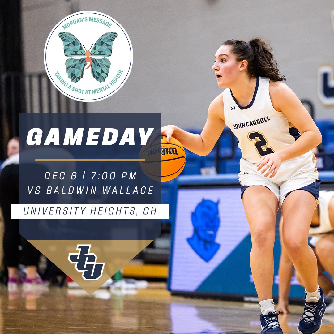 Game Day! 

Let's pack the gym for our game against BW tonight @ 7pm! We will be dedicating this game to Morgan's Message. Morgan’s Message strives to eliminate the stigma surrounding mental health within the student-athlete community!
See you there!
#Inthehunt #Bebetter