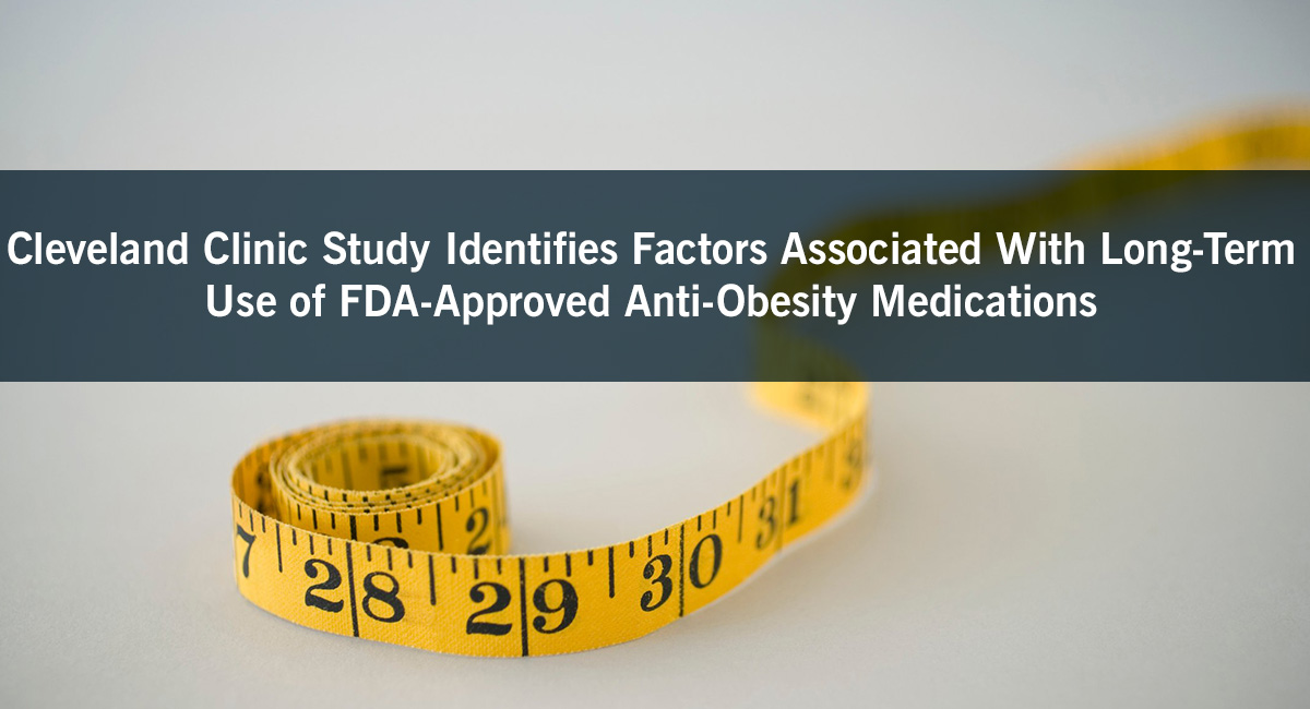 NEW STUDY: Our researchers studied the long-term use of anti-obesity medications. They found the medication type and amount of weight loss at 6 months were factors associated with how likely participants were to continue using medications long-term. More: cle.clinic/3TcBDkL