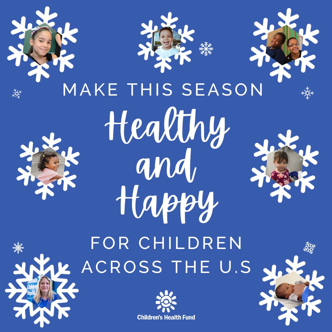 chfund's tweet photo. You can help make this season healthy and happy for children across the U.S. with a gift of just $5 a day to Children's Health Fund. Visit https://t.co/GFCDSUtSL4 to give now. Thank you so much. https://t.co/j70cUPXiA0