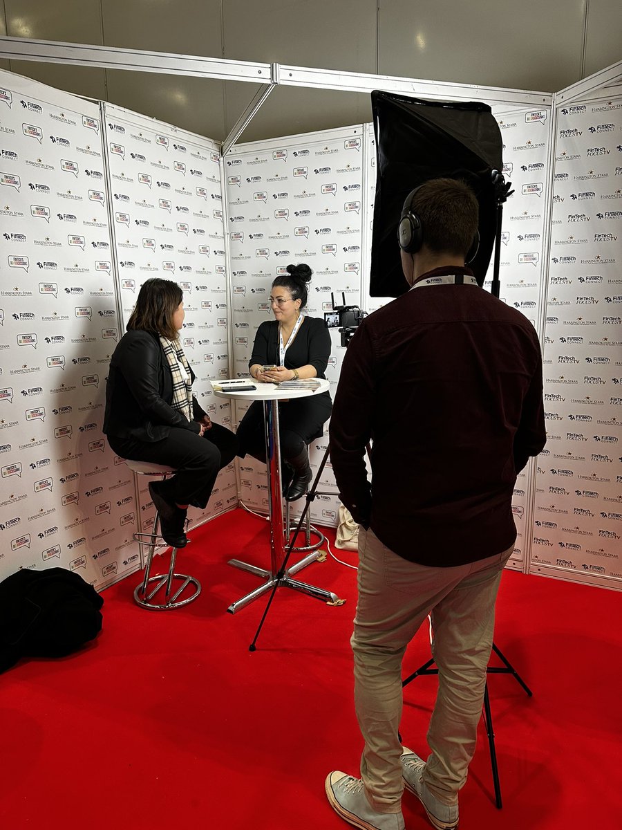 HarringtonStarr's tweet image. Great 1st day at @fintech_connect!

Some great networking, podcast recordings and seeing Nadia and Toby on stage together talking about “Talent in 24” 🎙️

We cannot wait for tomorrow- be sure to come to our booth, A15, and say hi 👋 

#FinTechConnect #FC23