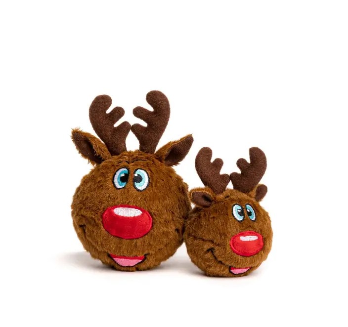 fabdog® Christmas Reindeer faball® Dog Toy - ~ Small or Large atouchofjackie.com/products/chris…  #atouchofjackie #pettoy #dogtoy #fabdog #faball #holidaygifts #petgifts #Christmas #Christmasgifts #holidayshopping #adoptdontshop #petrescue #puppylove #njsmallbusiness #jackie #reindeer #gift