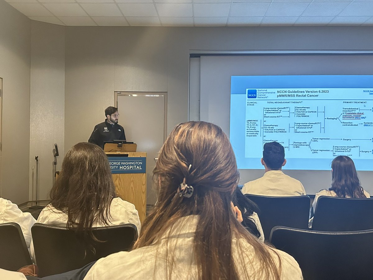 GW Surgery (@gwsurgery) on Twitter photo Thanks to Dr. Matthew Mutch (<a href="/washucolorectal/">WashU Medicine Section of Colon & Rectal Surgery</a>) for sharing the Wash-U experience on short course TNT as our David Stern Esq Endowed Lecturer followed by interesting case discussions led by senior residents Carina Felix <a href="/passctheknife/">Carina Felix</a> & Gustavo Rodriguez <a href="/GRodriguezMD/">Gustavo R. Rodriguez, MD</a> <a href="/ASCRS_1/">ASCRS_1</a> Thanks to Dr. Matthew Mutch (<a href="/washucolorectal/">WashU Medicine Section of Colon & Rectal Surgery</a>) for sharing the Wash-U experience on short course TNT as our David Stern Esq Endowed Lecturer followed by interesting case discussions led by senior residents Carina Felix <a href="/passctheknife/">Carina Felix</a> & Gustavo Rodriguez <a href="/GRodriguezMD/">Gustavo R. Rodriguez, MD</a> <a href="/ASCRS_1/">ASCRS_1</a>