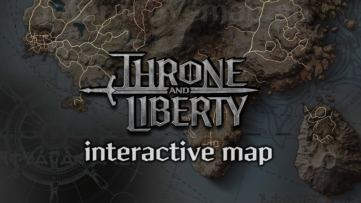 mapinteractive's tweet image. ⚔️Throne and Liberty Interactive Map Update!⚔️
Ready to start your adventure? Don&apos;t miss the release of Throne and Liberty Korea tomorrow December 7th!
The map is now also available in Korean and Russian languages.

#ThroneAndLiberty #Throne_And_Liberty 
throne-and-liberty.interactivemap.app