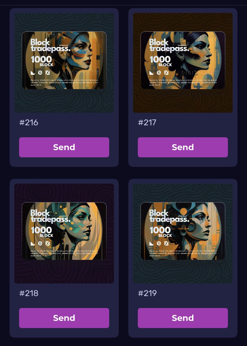 xportlabs's tweet photo. BlockTradePass NFT unveils a fresh design, expanding the DigitalArt series from @Blockportme . Explore it on https://t.co/5huuYNK98h. @xportapp
#NFT #DigitalArt #BlockTradePass #KleverChain https://t.co/9NtSSG5bxo