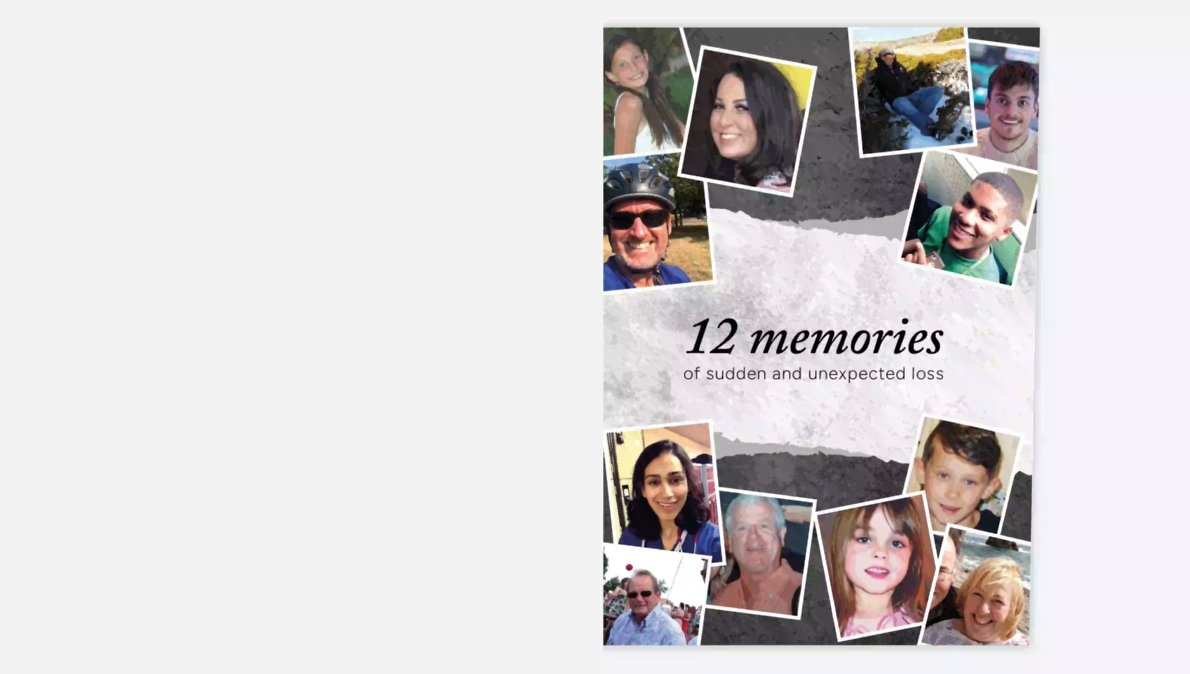 Earlier this year we launched a one-of-its-kind bereavement booklet, 12 memories of sudden and unexpected loss. Thanks to the 12 families who contributed their personal memories, we hope this resource will offer support and comfort to individuals navigating this painful path.