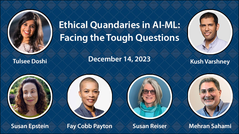 acmeducation's tweet image. Dec 14, join our special panel webinar w/@mehran_sahami (@StanfordEng), @tulseedoshi (@GoogleAI), Susan Epstein (@Hunter_College), &amp;amp; @krvarshney (@IBMResearch), &quot;Ethical Quandaries in AI-ML: Facing the Tough Questions.&quot; 

Register: community.acm.org/demographics/t…

@ACM_Ethics