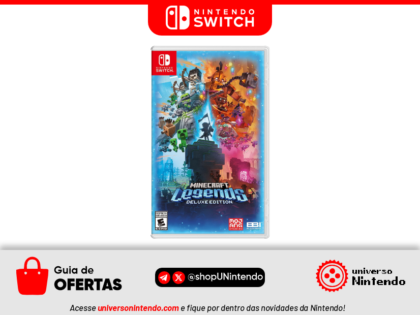 Jogo Minecraft Nintendo Switch em Promoção na Americanas