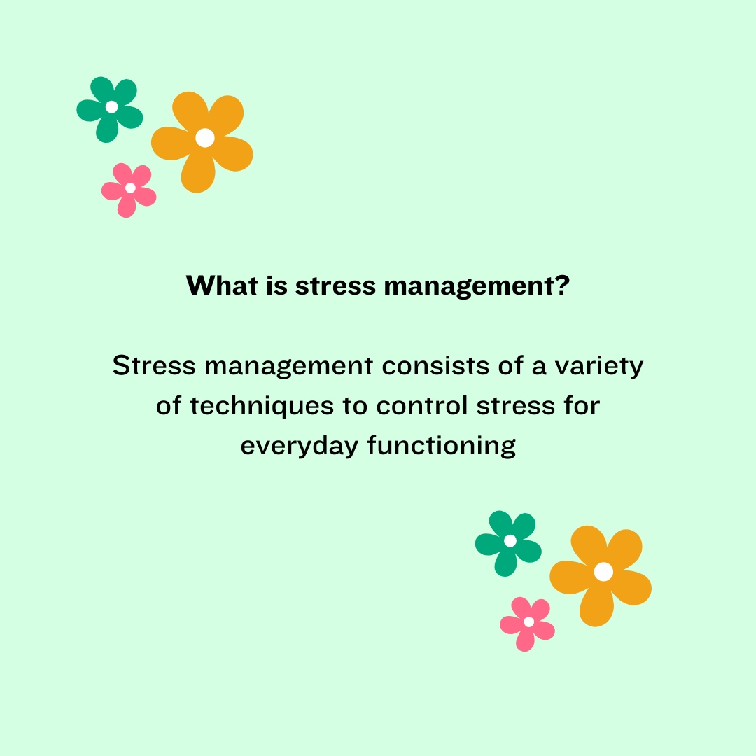 What is stress management? Stress management consists of a variety of techniques to control stress for everyday functioning. 

#stressmanagement #collegetips #collegesuccess #collegesuccessskills #mentalhealth