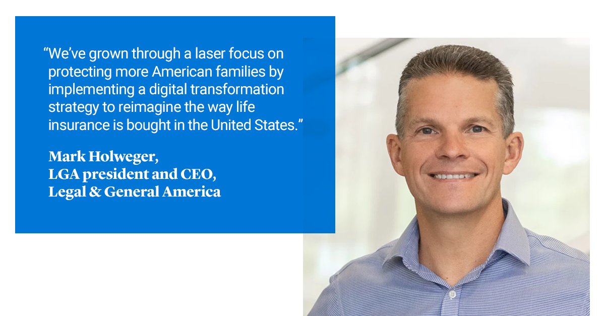 We are proud to be delivering affordable protection and digital innovation to even more families in the U.S. as Legal & General America announces record-setting growth. bit.ly/415QcZB