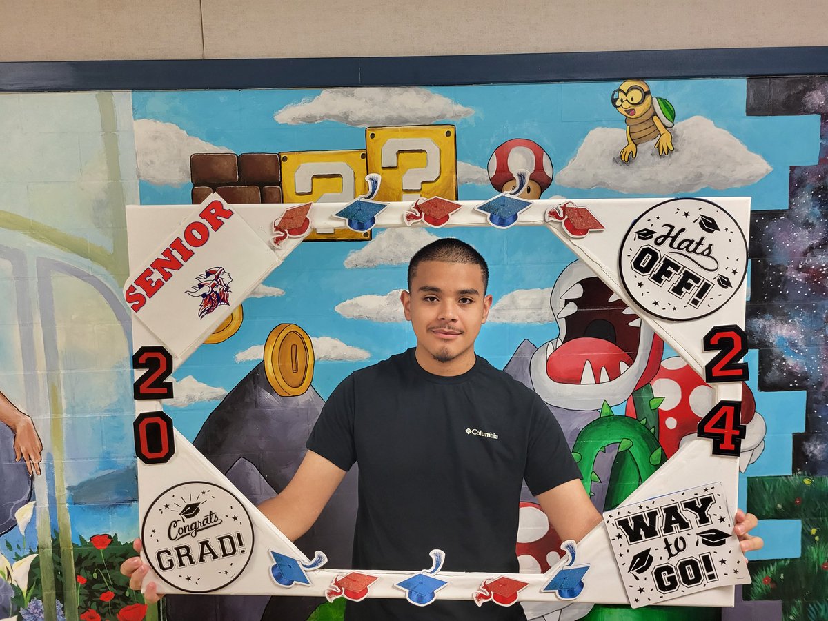 Congrats to Roberto Sanchez, accepted to SFA, University of Houston, UTSA, Texas State University, UTD, and Texas A&amp;M  University!! <a href="/DHS_Vikings/">Dulles High School</a>