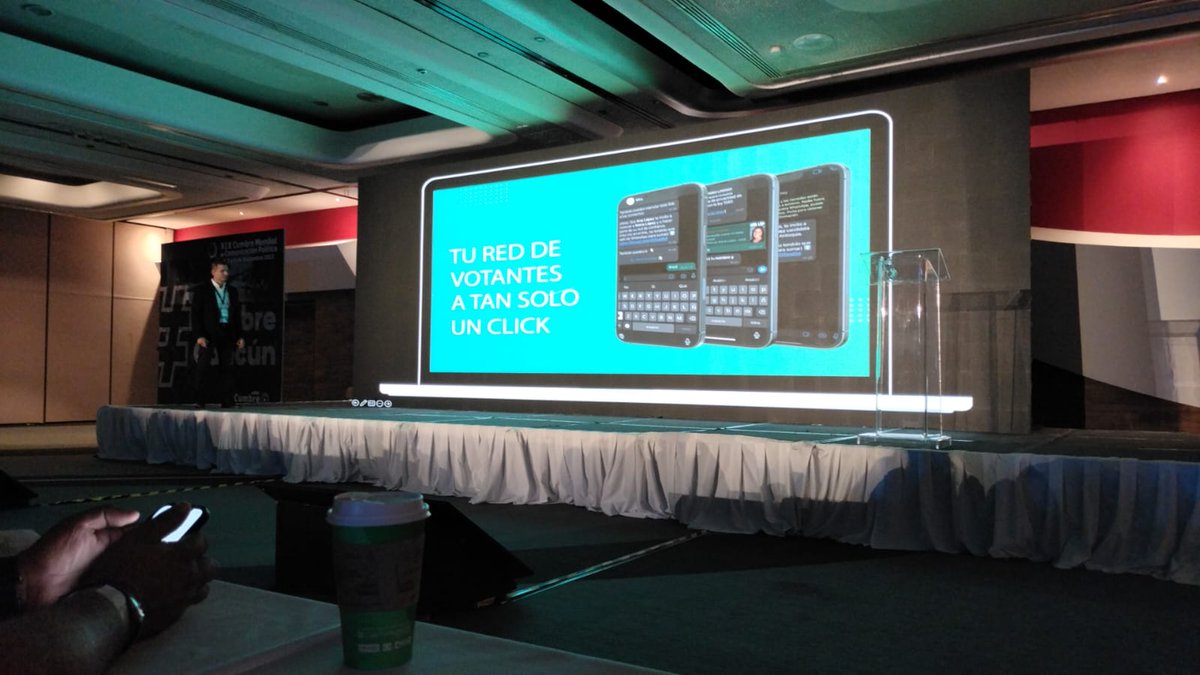 📌 A veces olvidamos que WhatsApp también sirve para hacer política. Juan González Flores nos da un dato muy relevante al respecto: 

"El 92% de las personas que usan redes sociales tiene presencia en WhatsApp " 📲

#CumbreCancún 🇲🇽

<a href="/PolitologosD/">Politólogos Digitales</a> <a href="/CumbreCP/">CumbreCP</a> <a href="/CumbreOnline/">Cumbre.Online</a>