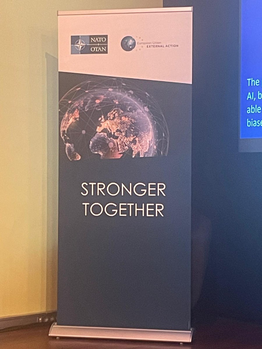 🇺🇦Дякуємо @Karolinamacl, старшій радниці @civcenter, за те, що приєдналася до події «Stronger together» від <a href="/eu_eeas/">European External Action Service - EEAS 🇪🇺</a> і розказала про звіт CIVIC surl.li/nzeyj. Розвиток медіаграмотності на локальному рівні є життєво важливим для дієвої боротьби з дезінформацією.