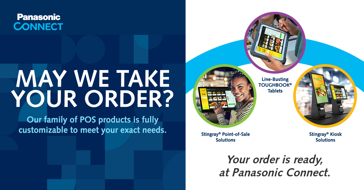 #PanasonicConnect is helping the #QSR industry evolve with tech solutions like advanced #POS systems to #self-ordering #kiosks to #digital #signage. Learn more in this month’s issue of #QSRMagazine: ow.ly/QPAS50QfXCT