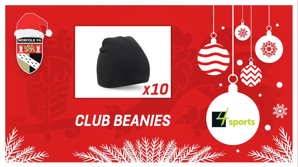 🎄 CHRISTMAS GIVEAWAY 🎄

Our next #ChristmasGiveaway is for the chance to win a set of Team beanie hats, courtesy of @4SportsGroup! ⚽️

To enter all you have to do is share this post &amp; make sure that you are following us!

Closes at 5pm on Thursday 7 December. 🧑‍🎄🙌