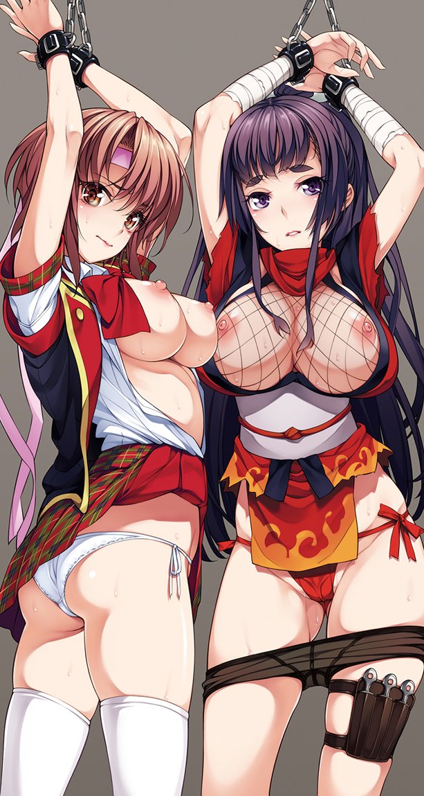 昔、キルタイムで描かせていただいたもの。また描きたいなぁ😘 #拘束 #くノ一 #格闘家 