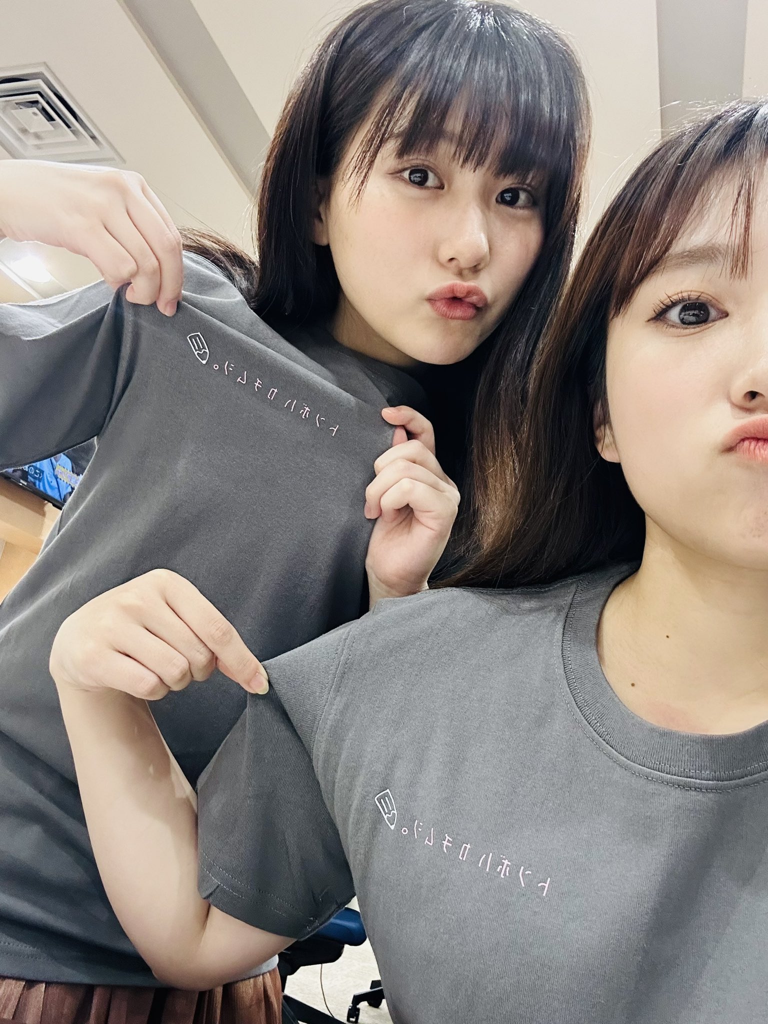 私デザインのこのTシャツも当たるよー👀