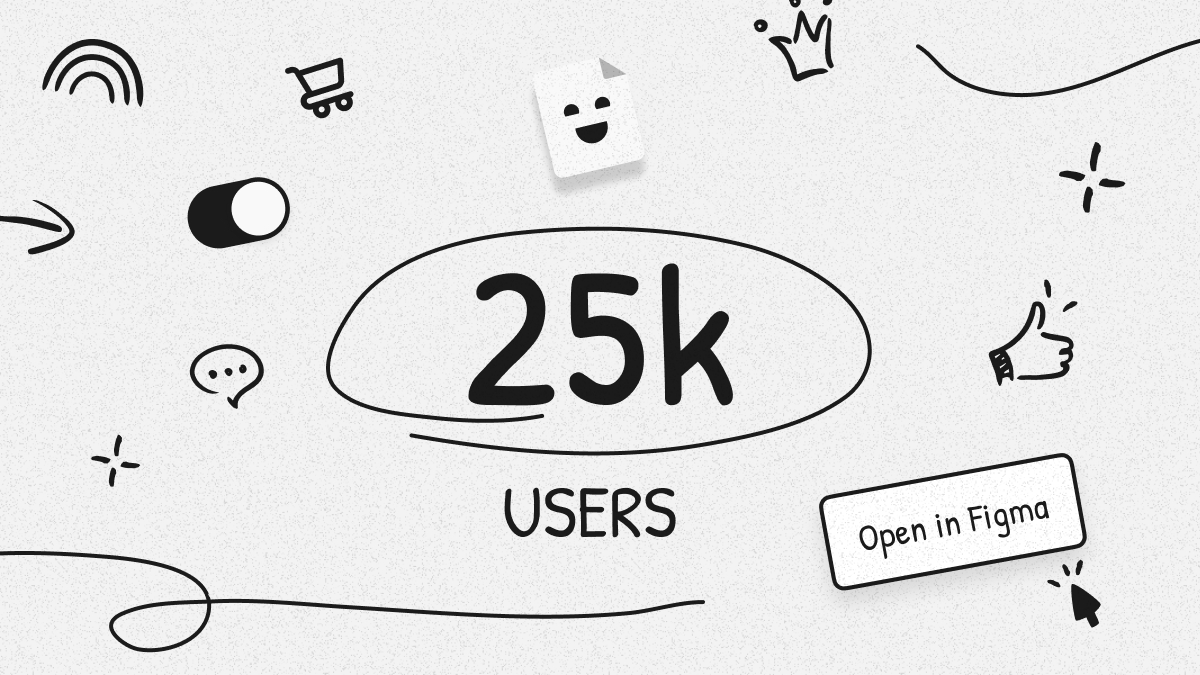 25k🎉 So excited to see the reach this little kit has made. Thank you so much to everyone who's chosen Paper Kit as your <a href="/figma/">Figma</a> wireframe tool of choice🙏 Stay tuned, we're just getting started😏

Give it a spin today. figma.com/community/file… #wireframe #ui #ux #figma #paperkit