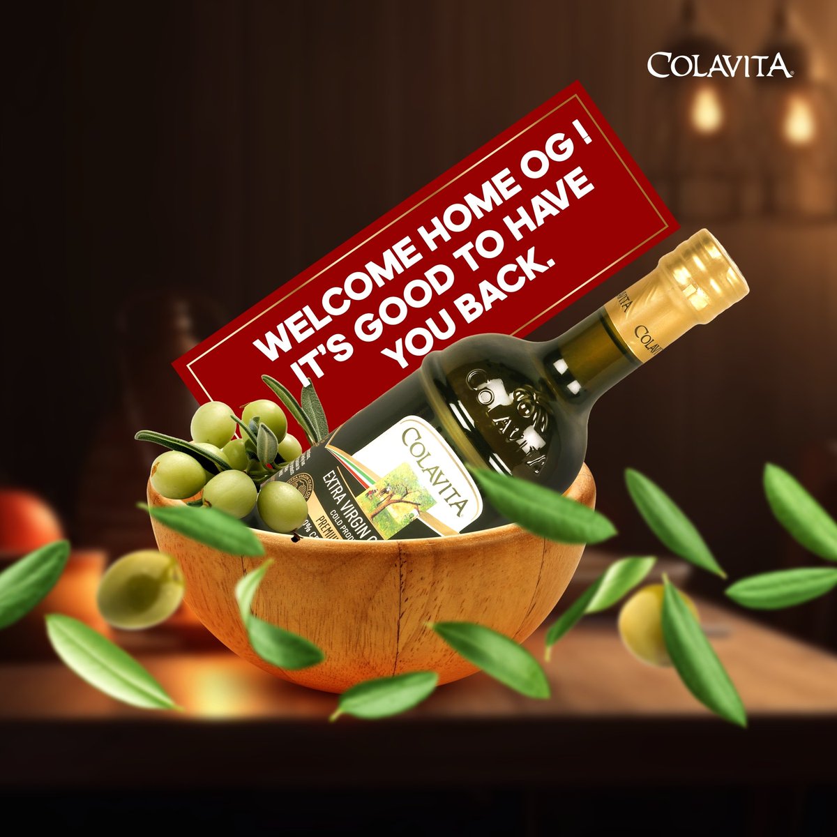 A dear friend, a loving spouse , or a special someone! Welcome them back with Colavita, the epitome of luxury gifting.

#oliveoil #food #extravirginoliveoil #olive #evoo #healthyfood #organic #olives #garlic #instafood #homemade  #italianfood #oil #olioextraverginedioliva