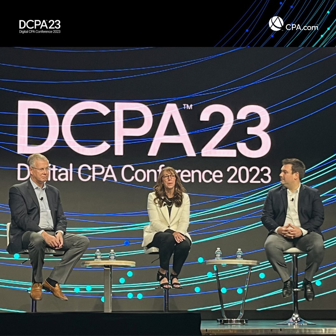 CPA.com (@cpacom) on Twitter photo #DCPA23 keynote: <a href="/ErikAsgeirsson/">ErikAsgeirsson</a>, Kim Blascoe and <a href="/kalilmerhib/">Kalil Merhib</a> discuss innovating in client advisory services (CAS) to embrace more opportunities by taking an intentional approach, expanding services and using #technology to standardize data. #DCPA23 keynote: <a href="/ErikAsgeirsson/">ErikAsgeirsson</a>, Kim Blascoe and <a href="/kalilmerhib/">Kalil Merhib</a> discuss innovating in client advisory services (CAS) to embrace more opportunities by taking an intentional approach, expanding services and using #technology to standardize data.