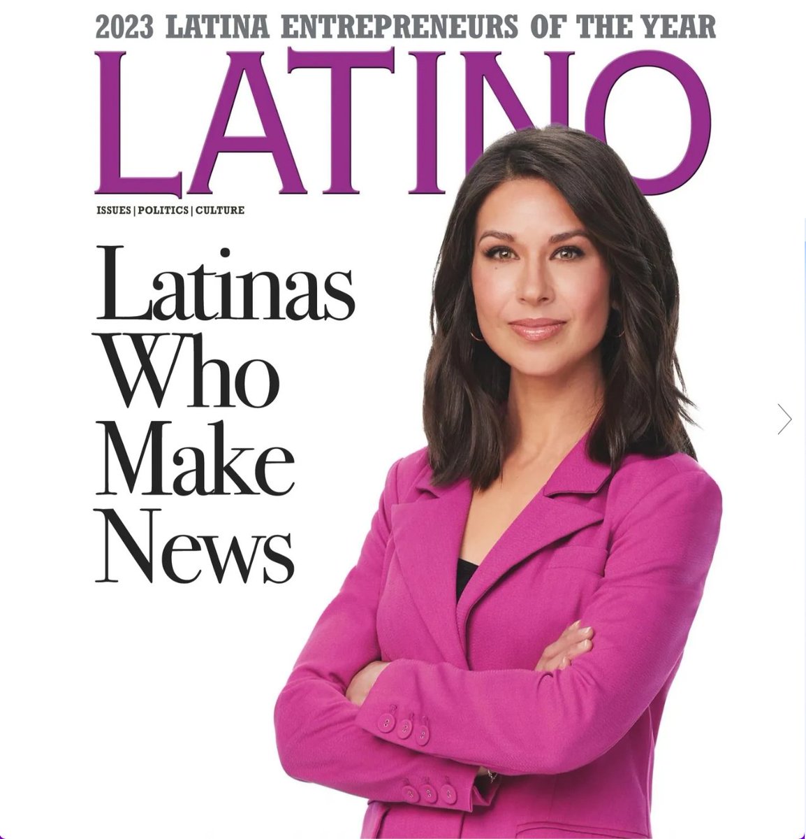 “Representation matters... I know that people are looking at me as a role model & specifically are connecting with me because I’m Latina.' @AnaCabrera to Latino Magazine in the latest issue featuring @albamonica, @berthacoombs & Emma Carrasco. More: latinometro.com/latinaswhomake…