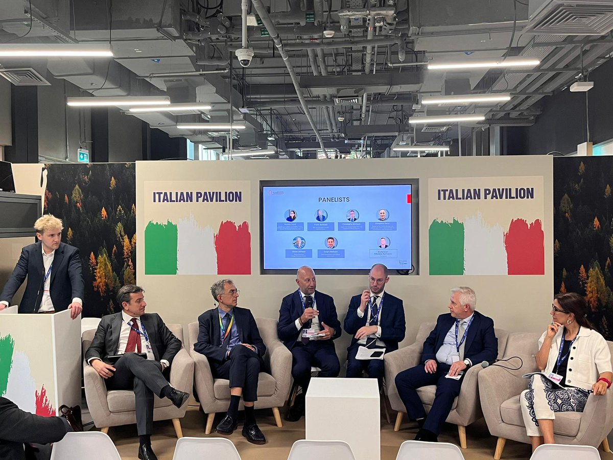 📌 A high-level side event organized by #Turboden was held at COP28 UAE in Dubai on Tuesday, December 5th, 2023 – #day6: energy, industry and just transition DAY .
🔎 Read more: bit.ly/417cPNb

#CleanEnergyAhead #MoveTheWorldForward #decarbonization #COP28