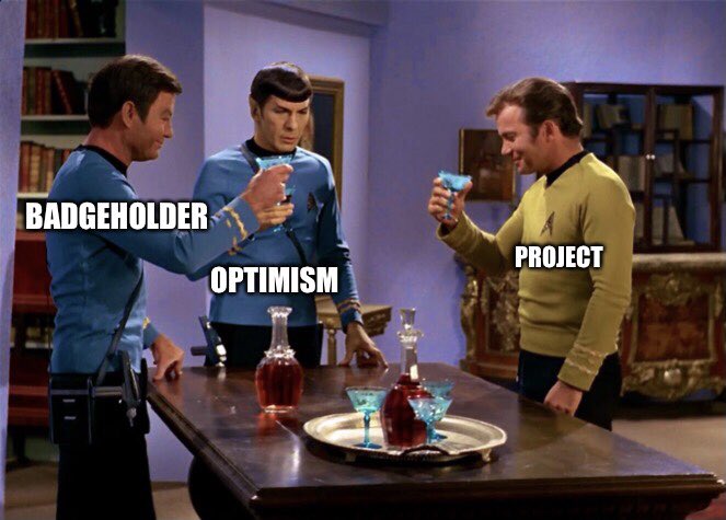 Fujiar_10's tweet image. Voting for #RPGF3 @optimism_FND ends in 27 hours. “As a badgeholder” congrats to the project with 17 votes! 🤩🥳 Thanks to all badgeholders for their dedicated verification, reviews, and votes. Allocation results using the median will be out in early January. Until the next round