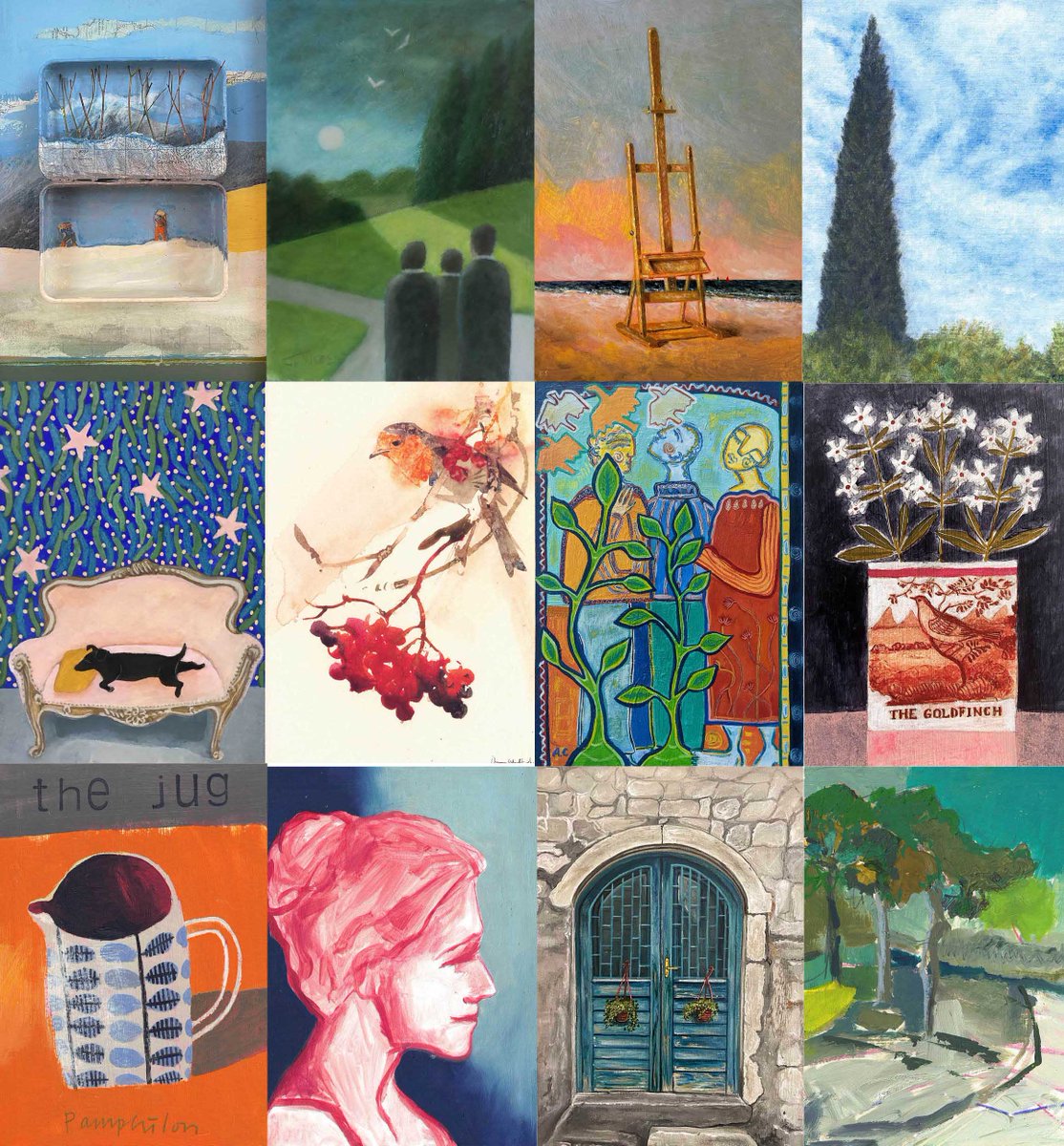 🌟New works added!🌟

All pieces in our 'On a Small Scale Online' are unique, original artworks or part of small limited editions where specified, and they are all exclusively available to view on our website. 

openeyegallery.co.uk/small-scale