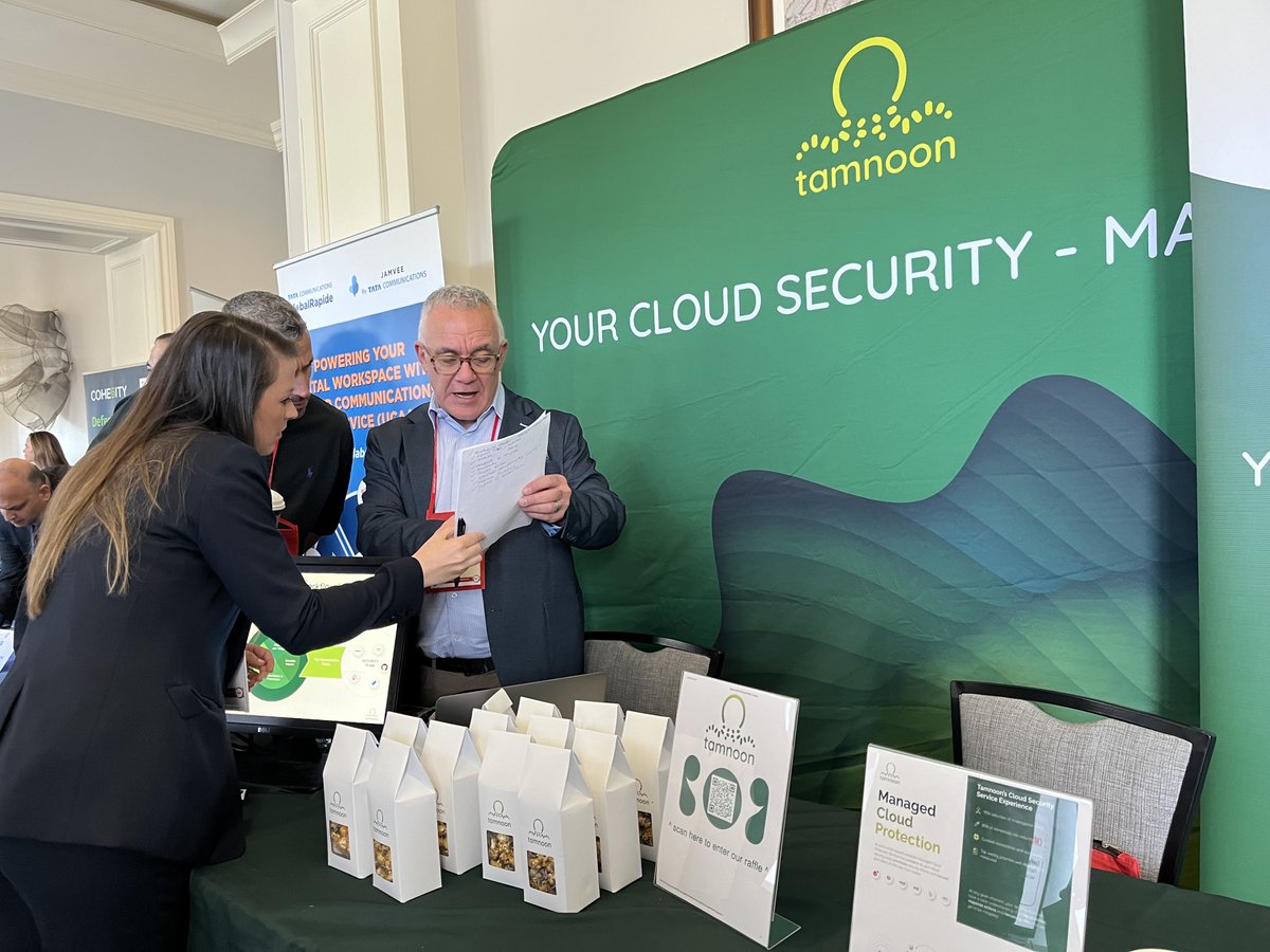 tamnoon_io's tweet photo. Thanks to our founding team at @gbiimpact Global CIO & #CISO Summit for representing Tamnoon’s #AI-augmented, managed #cloudsecurity solution! Great to connect with cloud innovators, thought leaders and decision-makers on the forefront of #security.
#impact #impactflagship https://t.co/fb6GC0vZOS
