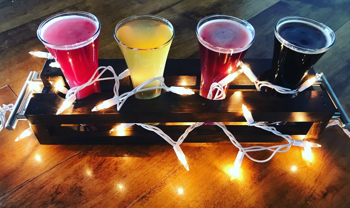 Happy Hour Tonight 4-7pm. Stop in, grab a $10 flight, &amp; chat with Crystal. We’re probably not going to wrap your flight in Christmas lights
#randomprecisionbrewing #inworthington #experienceworthington #columbuscraftbeer #happyhour #humpday #barrelagedbeer #sourbeer #barrelaged