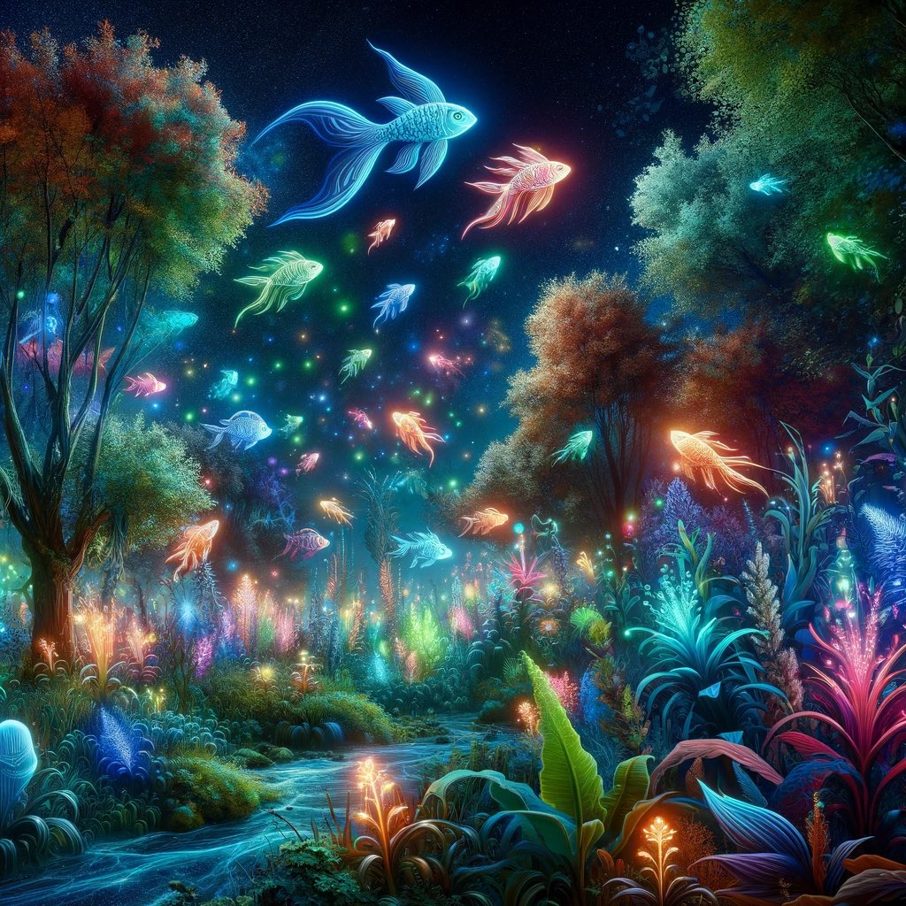 AIHubSA's tweet photo. 🌿🎨 Surreal Garden Challenge 🎨🌿

Prompt: 
In a mystical, otherworldly garden setting, a [SUBJECT] is positioned at the heart, surrounded by fantastical flora and surreal elements. The scene blossoms with extraordinary plants and structures, blending natural and surrealistic themes. Elements of the garden defy reality, with plants that seem to glow, float, or even sing. This vivid portrayal captures the enchantment of a garden that exists beyond the bounds of the ordinary. The atmosphere is a fusion of whimsical charm and ethereal beauty, enveloping the [SUBJECT].
Tag your creations with #SurrealGardenChallenge and let's see your imagination bloom! 🌺🌌

Feel free to replace [SUBJECT] with any specific garden element or creature that participants should focus on in their creations!

@D4v3_0  @betoo3_char @marcameg @D4v3_0 @MetaZonard @JKattnis @EmiliasPod @charm_studios @mikeryoma @_shurastei_ @sem2ga @AIHubSA @Lisasspace74v @Edgar_AI_Poe @Cr3ativeMadness @marcameg @rywilwrite @vampyrblut666 @_F62X_ @Vcf_en_Qatar @Grumpycoffeebe1 @n_masterpieces @LocoTm1 @abandonstories @ai_d__g @pambol65 @Unique930  @100PercentRobot @m_i_m_m_a_s @whynotzoid @ai_kedar @Pasdansmonbook @JewliaSparks @_Iraconda @blaze2ouf @m_ch_igher @artx_machina @GloriaNight_ @Magicdashworkss @hu_man_bot @pambol65 @TheBigBangAI 
#DALLE3 #dalle2 #aiart #aiartists #AlArtwork #aigeneratedart #GraphicDesign #AIArtGallery #galleryworthy #aiartchallenge #aiartist #aiartcommunity #art #digitalart #ai #aiartcomm #artist #digitalartist #artistsoninstagram #challenge #artificialintelligence #scp #artificialart #nft #generativeart #generatedart #nftart #artoftheday #nfts #womboai #nightcafe  #aigenerated #vqgan #nftartist #wombo #scpstyle #scpmeme #fanartist #ailust #AIHubSA