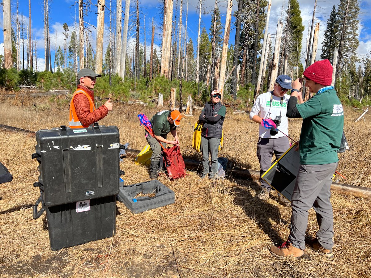 In November 2023, we collected UAS #lidar at Ackerson Meadow in Yosemite National Park to provide essential data to <a href="/USGS/">USGS</a>  and <a href="/YosemiteNPS/">Yosemite National Park</a> scientists during the initial phase of large-scale ecosystem and channel restoration. 

Learn more:
uas.usgs.gov/nupo/missions-…