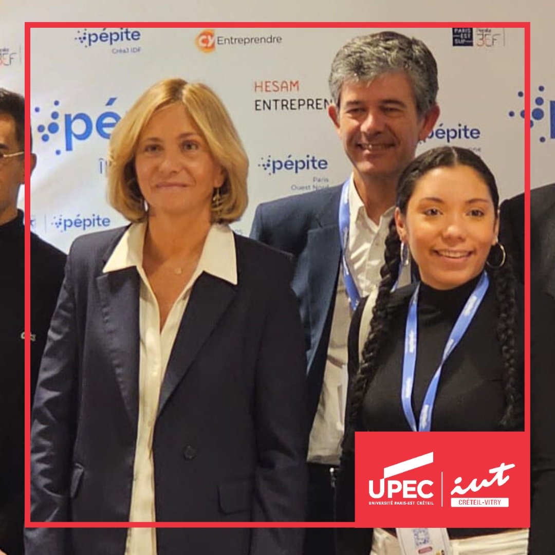 IUT de Créteil-Vitry (@iutcreteilvitry) on Twitter photo 🗓️En octobre dernier, le palmarès du prix <a href="/PepiteFrance/">Pépite France</a> a été dévoilé. Parmi les lauréats, une ancienne étudiante en #licencepro Métiers de l’entrepreneuriat de l'IUT : Émilie Mura William.
👏Bravo !
👉Pour en savoir + : iut.u-pec.fr/presentation/a…
#IUT #osezliut #osezliut 🗓️En octobre dernier, le palmarès du prix <a href="/PepiteFrance/">Pépite France</a> a été dévoilé. Parmi les lauréats, une ancienne étudiante en #licencepro Métiers de l’entrepreneuriat de l'IUT : Émilie Mura William.
👏Bravo !
👉Pour en savoir + : iut.u-pec.fr/presentation/a…
#IUT #osezliut #osezliut