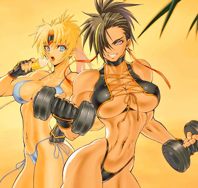 #くそ寒いので水着絵を貼る 