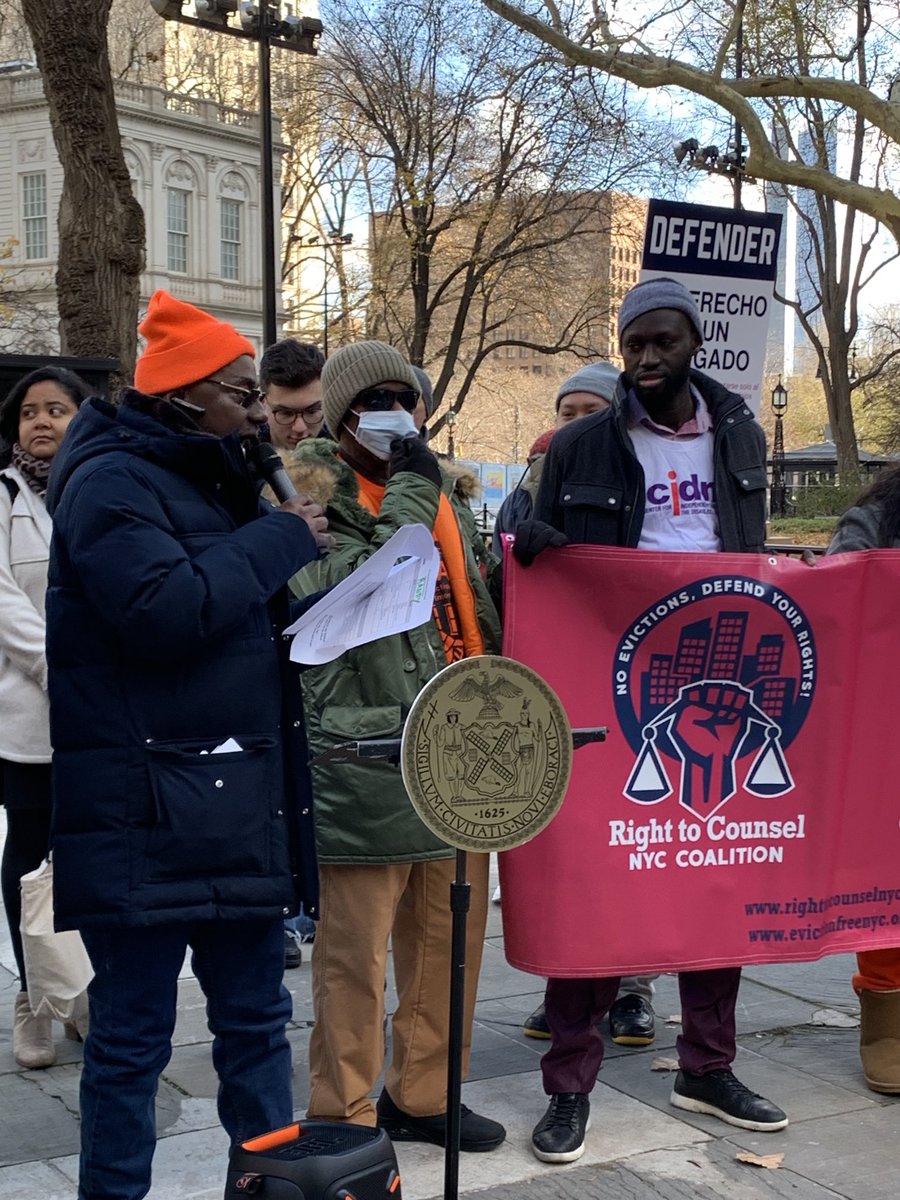 #RighttoCounsel works! It keeps people in their homes! We shouldn’t have to #DefendRTC! Thanks to ⁦@CMShaunAbreu⁩ ⁦@CMPiSanchez⁩ for introducing resolutions to expand and #DefendRTC! ⁦@NYCCouncil⁩ must pass them today! ⁦@CASAbronx⁩ ⁦@CMSBQ⁩ ⁦