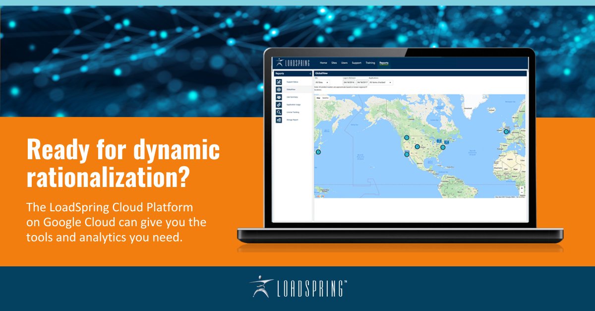 LoadSpring's tweet image. With the #LoadSpringCloudPlatform on Google Cloud, you&apos;ll have access to tools and analytics that provide dynamic rationalization so you know where to allocate resources. Learn more: hubs.ly/Q02byBPf0