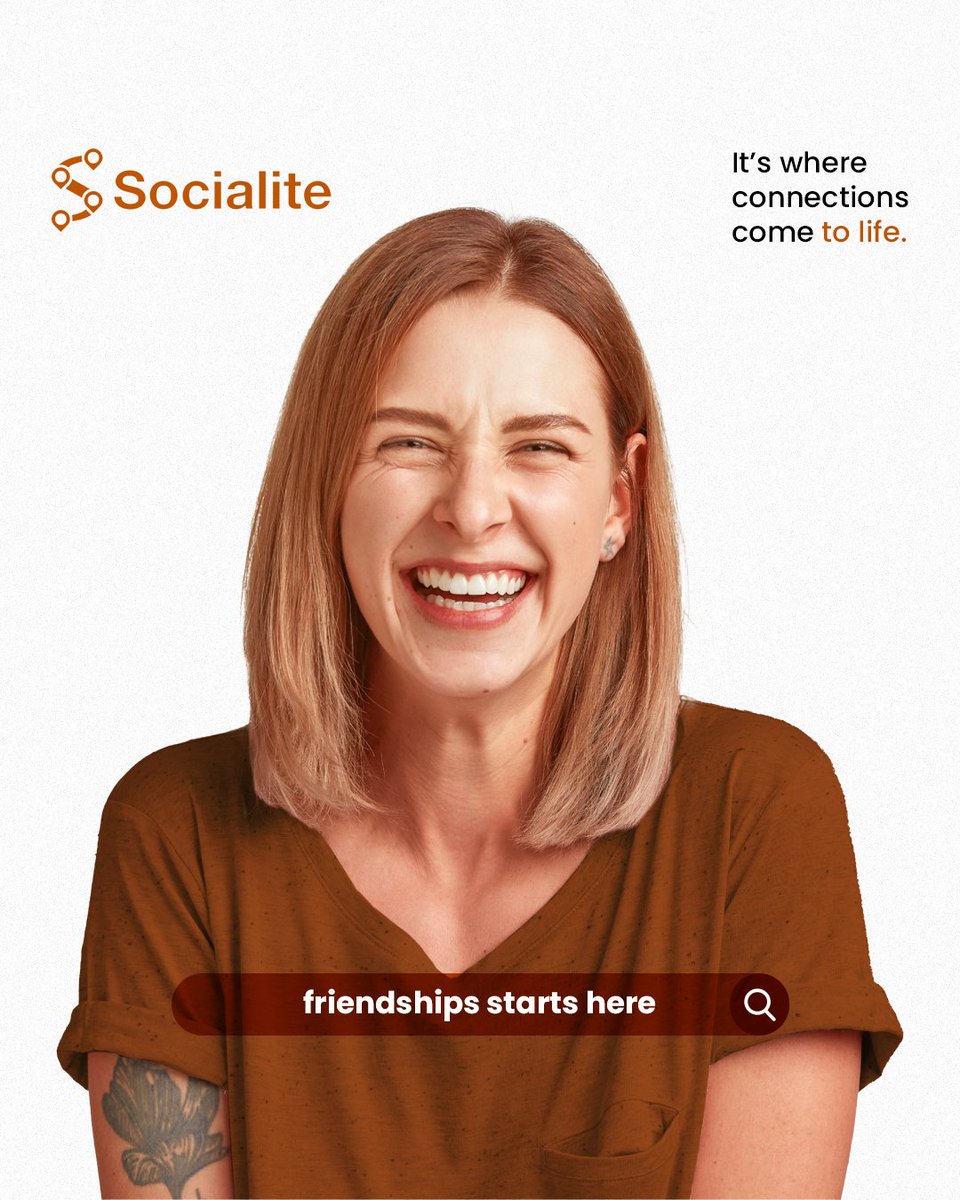 Find your joy, share a laugh, and create memories that last. Socialite: The place to be where every smile starts a new friendship. 🤝

#socialitesphere #communityapp #friendshipgoals