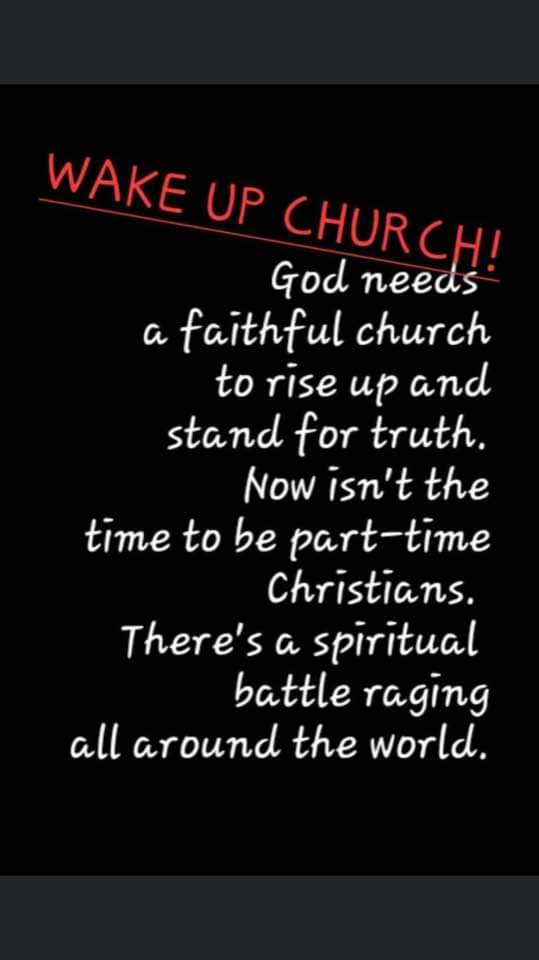 PastorDAQ's tweet image. Too many sleeping Christians in the church today. Tine to wake up, get up, speak up, declare the truth boldly and lead our families, friends, neighbors, co-workers to  KING JESUS! All glory to Him!