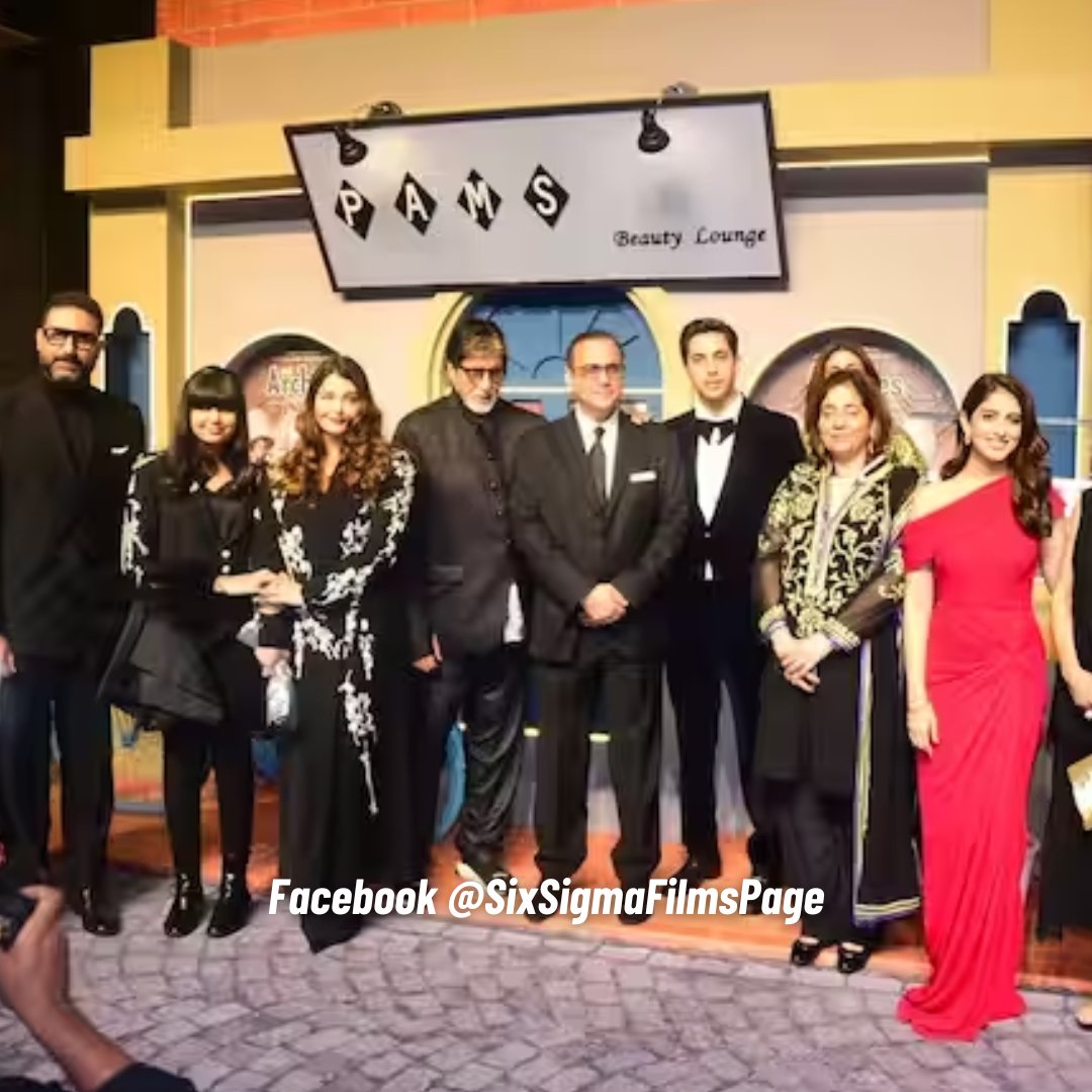 Bachchan family turned up to support grandson #AgastyaNanda movie #Archies & it goes #viralvideo 👉 fb.watch/oLhutmRbdJ/ #AishwaryaRai #Amitabhbachchan #AskSrk #AbhishekBachchan #srk #SuhanaKhan #KhushiKapoor #JanhviKapoor #KiaraAdvani #KritiSanon #Bollywood #SunnyDeol