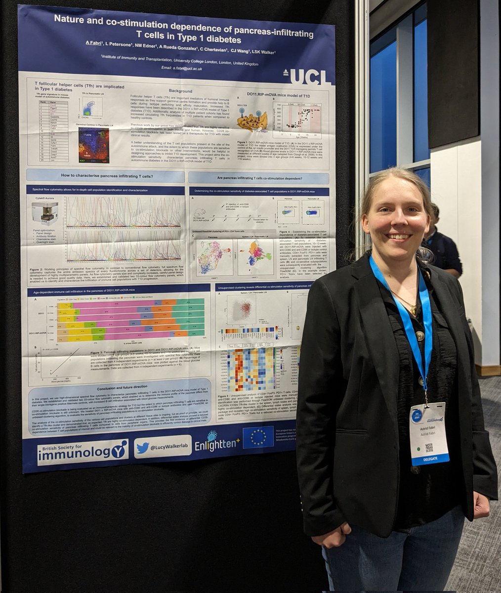 Excited to be presenting our research at #BSI23. @LucyWalkerlab