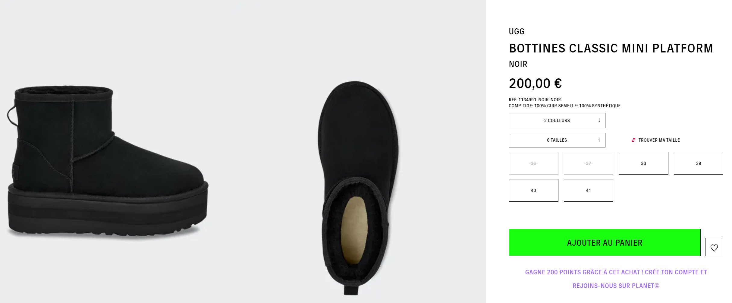 Ugg citadium hot sale